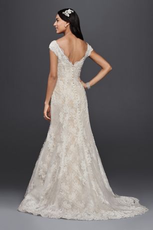 Oleg Cassini Lace Wedding Dress