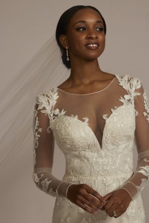 Fully Beaded Wedding Dresses