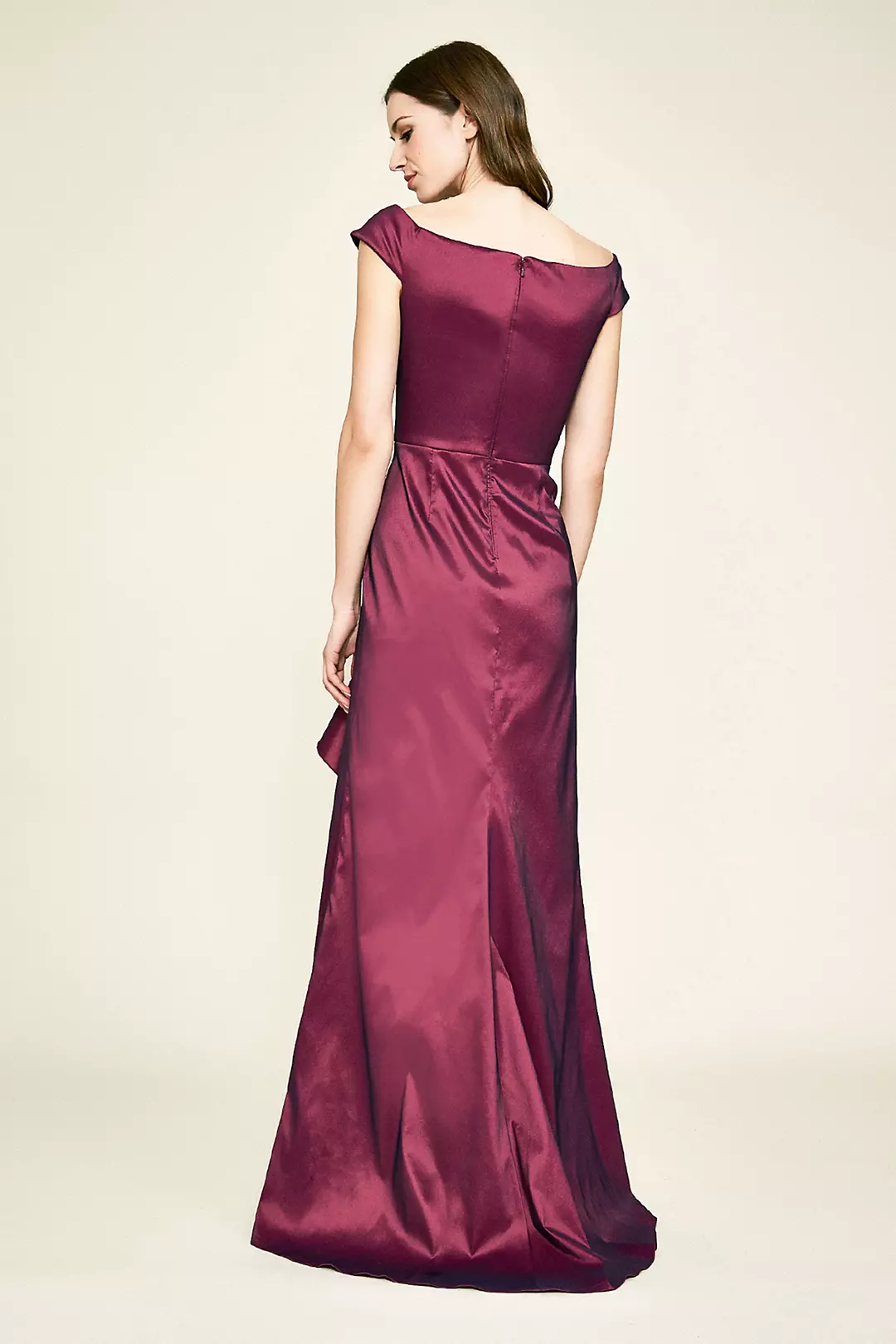 Valery Stretch-Taffeta Off-the-Shoulder Gown Image 2