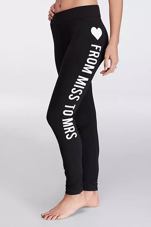 From Miss to Mrs Leggings Image 1