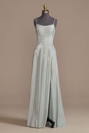 david's bridal royal blue prom dress