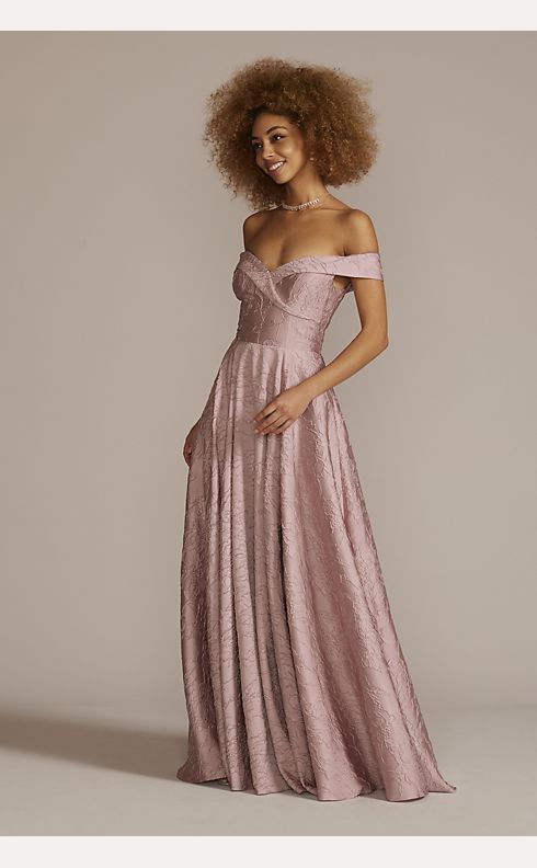 New Arrival Simple Ball Gown Evening Dress Off The Shoulder