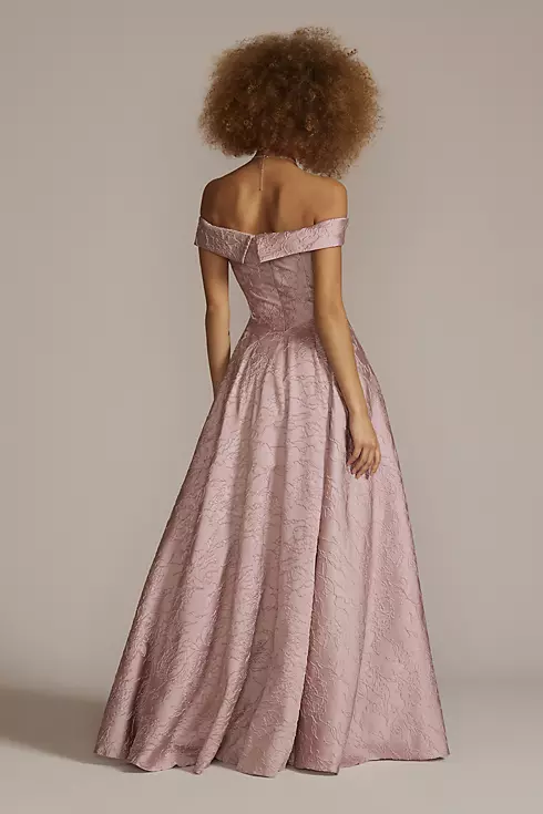Off-the-Shoulder Sweetheart Ball Gown Image 2