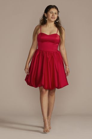 Short A-Line Spaghetti Strap Dress - Jules and Cleo