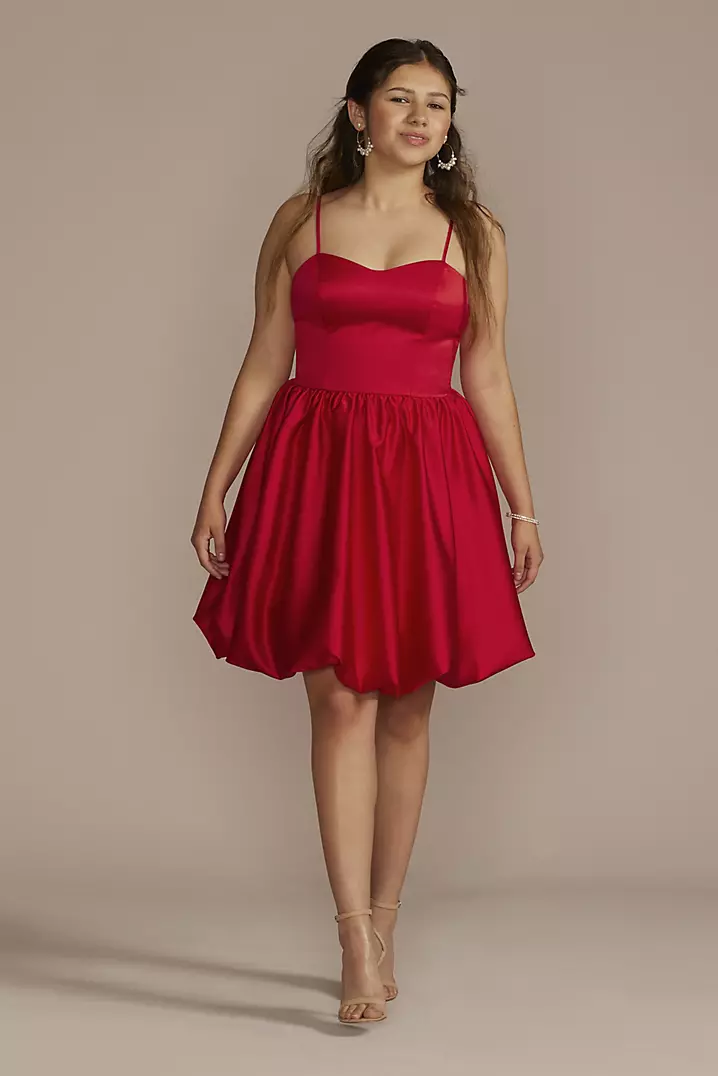 Essential Bubble Dress - Red Essential Bubble Dress - Red