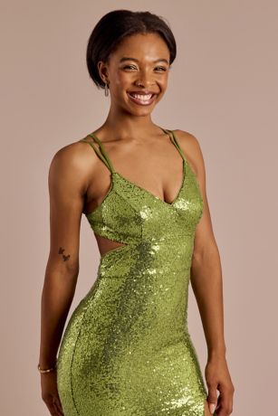 Mermaid Dress with Side Cutouts | David's Bridal