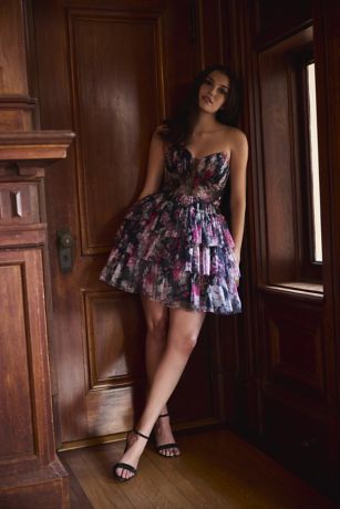 treat ürself tulle Bloom mini Dress Tulle Bloom mini Dress – Treat