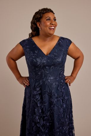 【新品】25ss　Embroidered Cuffs A-Line Dress Embroidered Cuffs A-Line Dress - black - Mame Kurogouchi