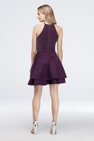 【maison celon】lace belted halter dress maison celon】lace belted halter dress