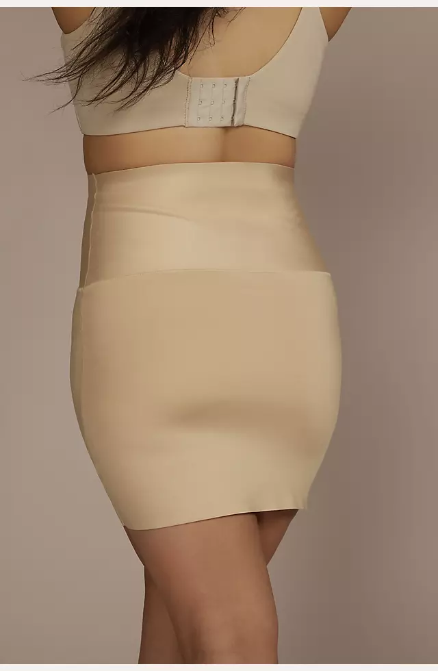 Fitted Short Skirt Slip Image 2