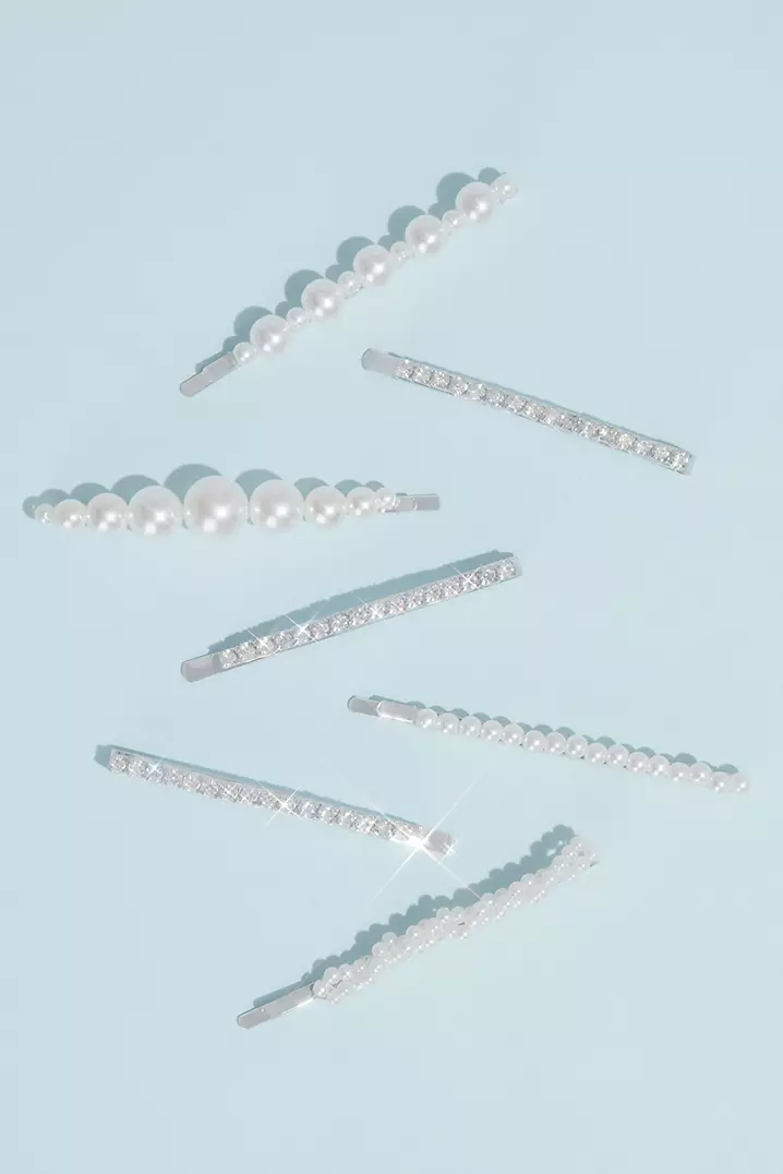 CRYSTAL BOBBY PINS 2 PK TEAL CRYSTAL BOBBY PINS 2 PK TEAL