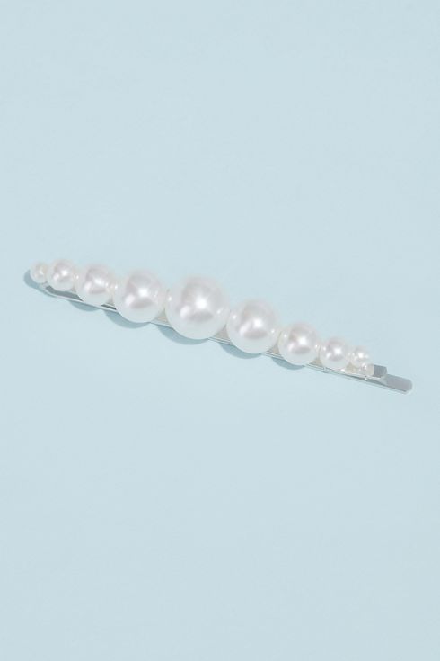 Pearl and Crystal Strands Bobby Pin Seven Pack Image