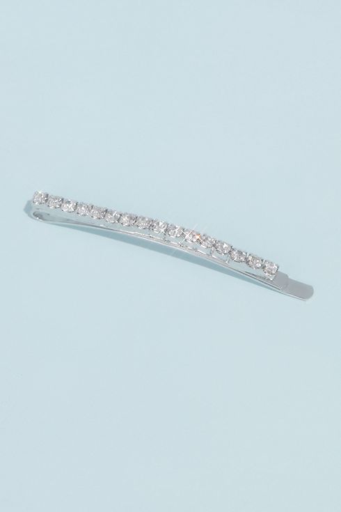 Pearl and Crystal Strands Bobby Pin Seven Pack Image 6
