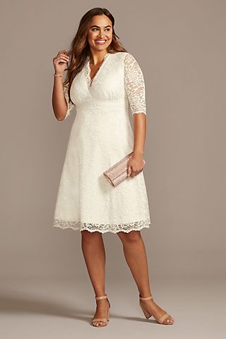 Plus Size Dresses & Special Occasion Gowns | David's Bridal