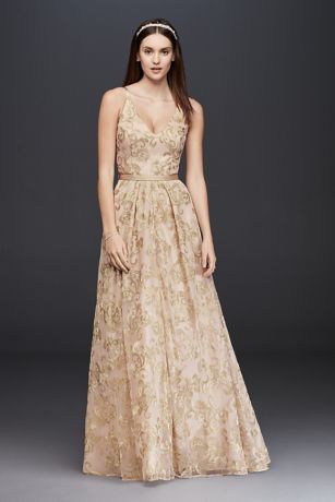 Photo for wedding dress gold