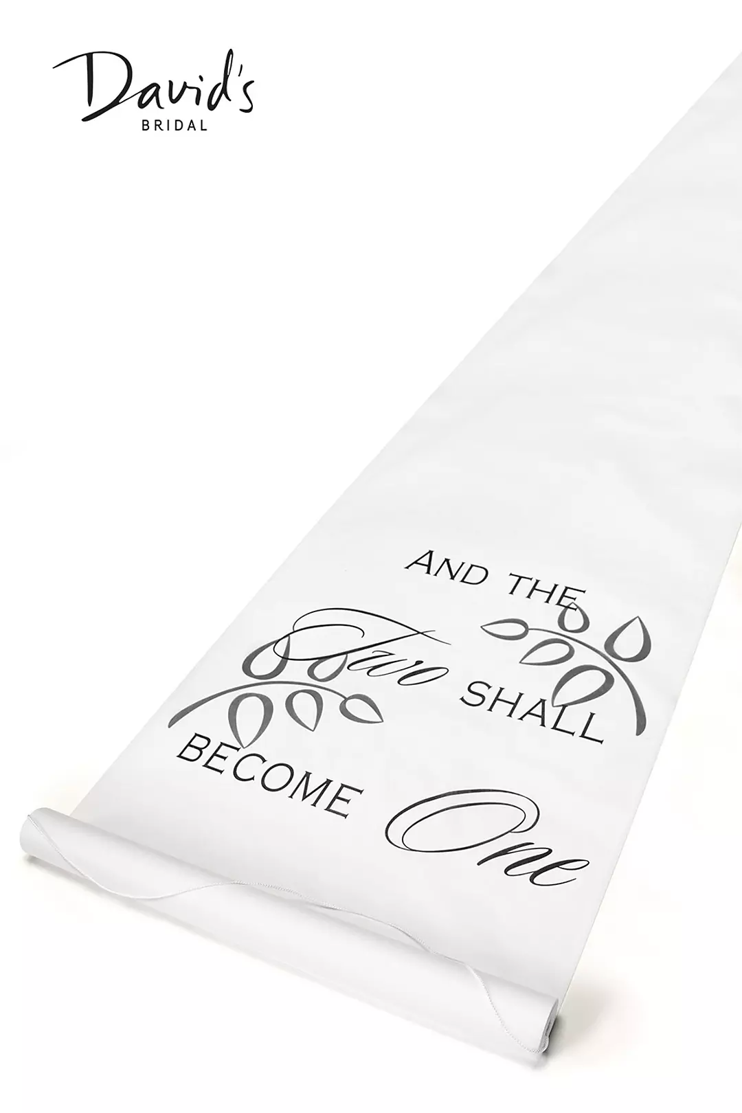 Two Shall Become One Aisle Runner Image