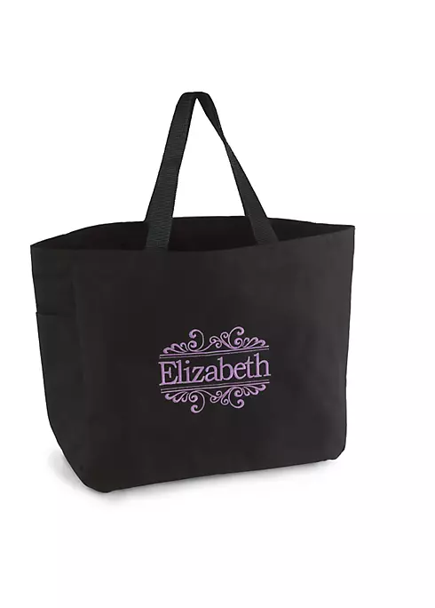 DB Exclusive Personalized Baroque Tote Bags Image 1