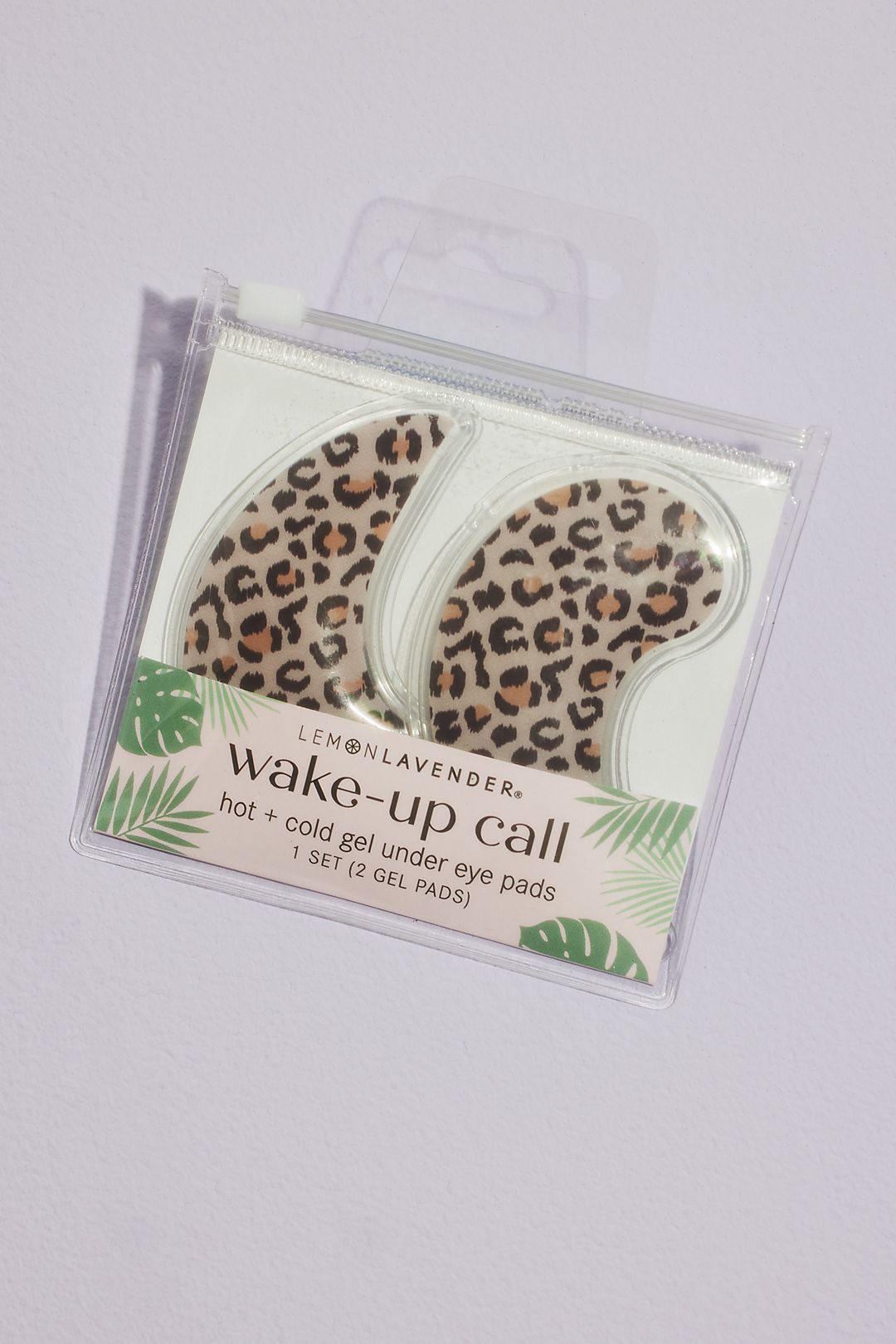 Wake Up Call Hot Cold Under-Eye Gel Pads Leopard Image 2