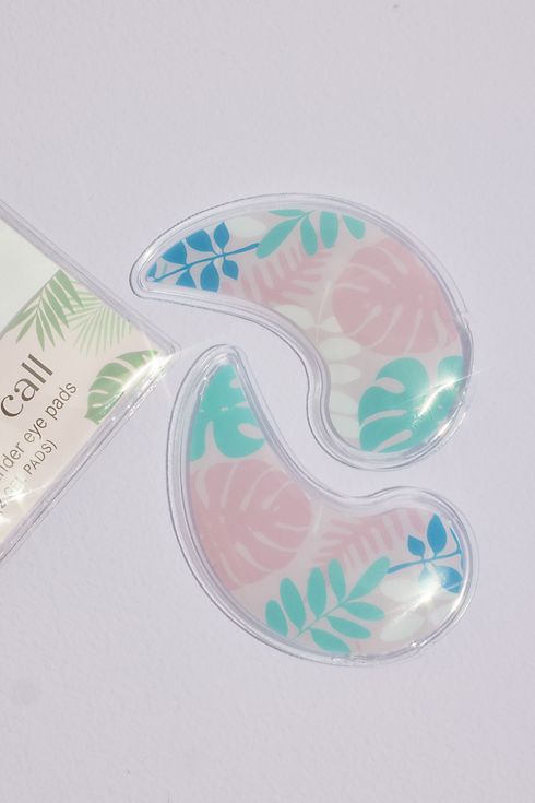 Wake Up Call Hot Cold Under-Eye Gel Pads Floral Image 1