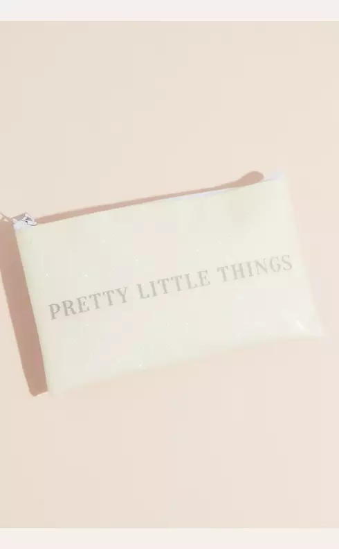 Pretty Little Things Sparkly Cosmetic Bag Image 1