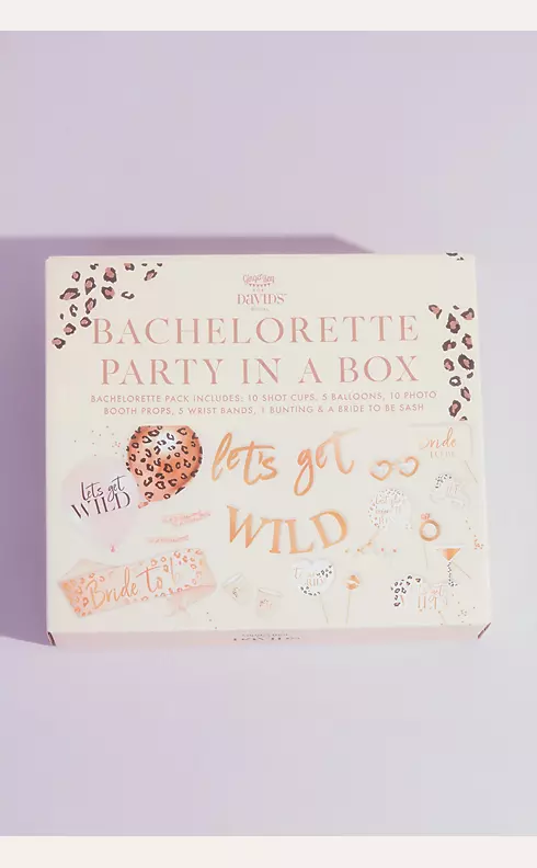 Bachelorette Party in a Box Supply Kit with Props
