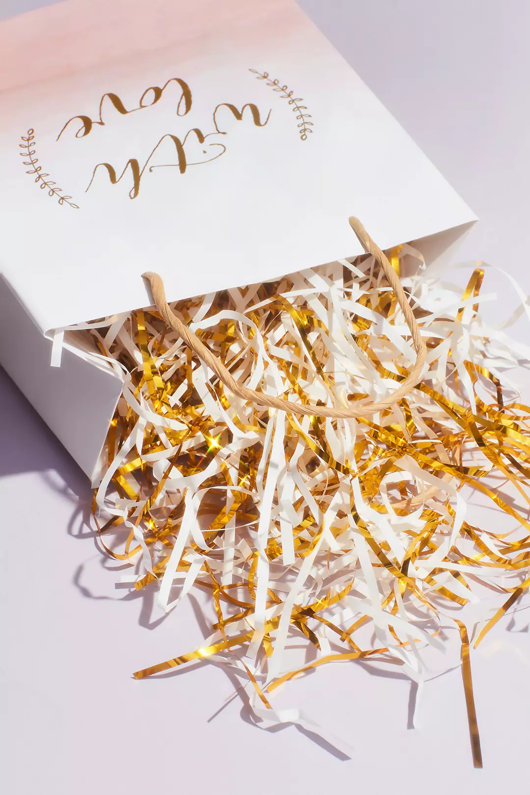 Gold Paper Shred Gift Bag Filler