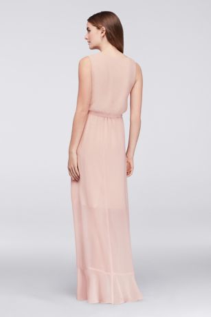 davids bridal chiffon wrap