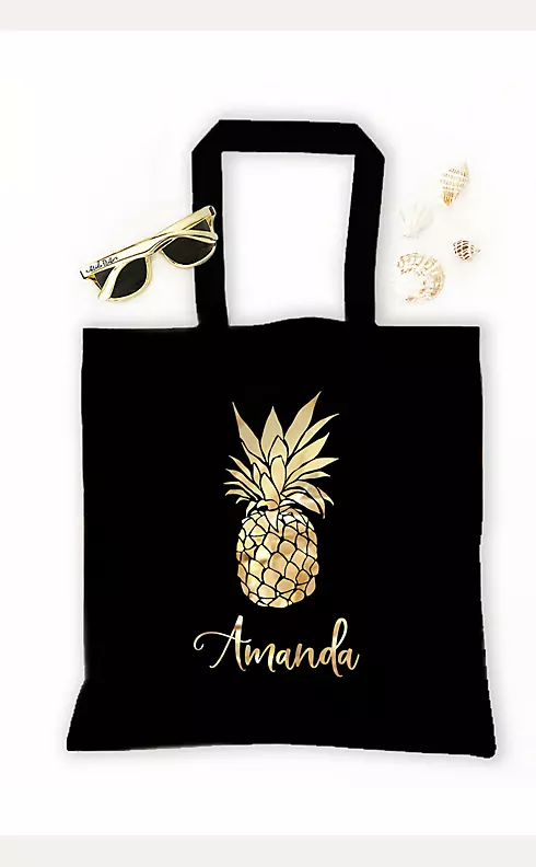 Personalized Tropical Tote Bags Image 2