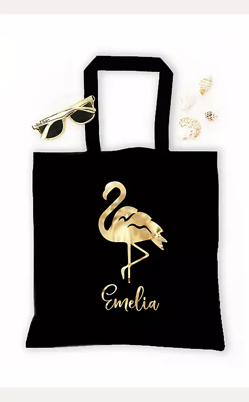 Personalized Tropical Tote Bags Image 1