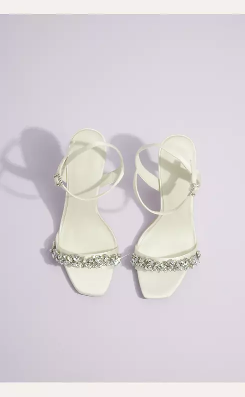 Crystal Embellished Stiletto Sandals Image 4