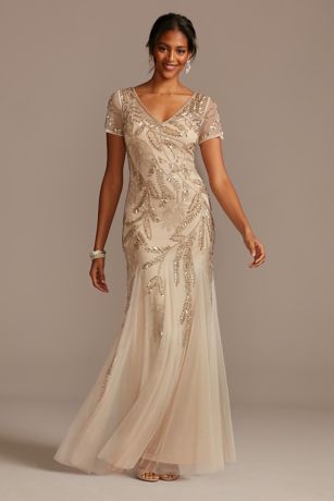 david's bridal silver mother of the bride dresses
