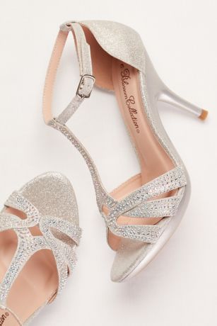 embellished high heel sandals