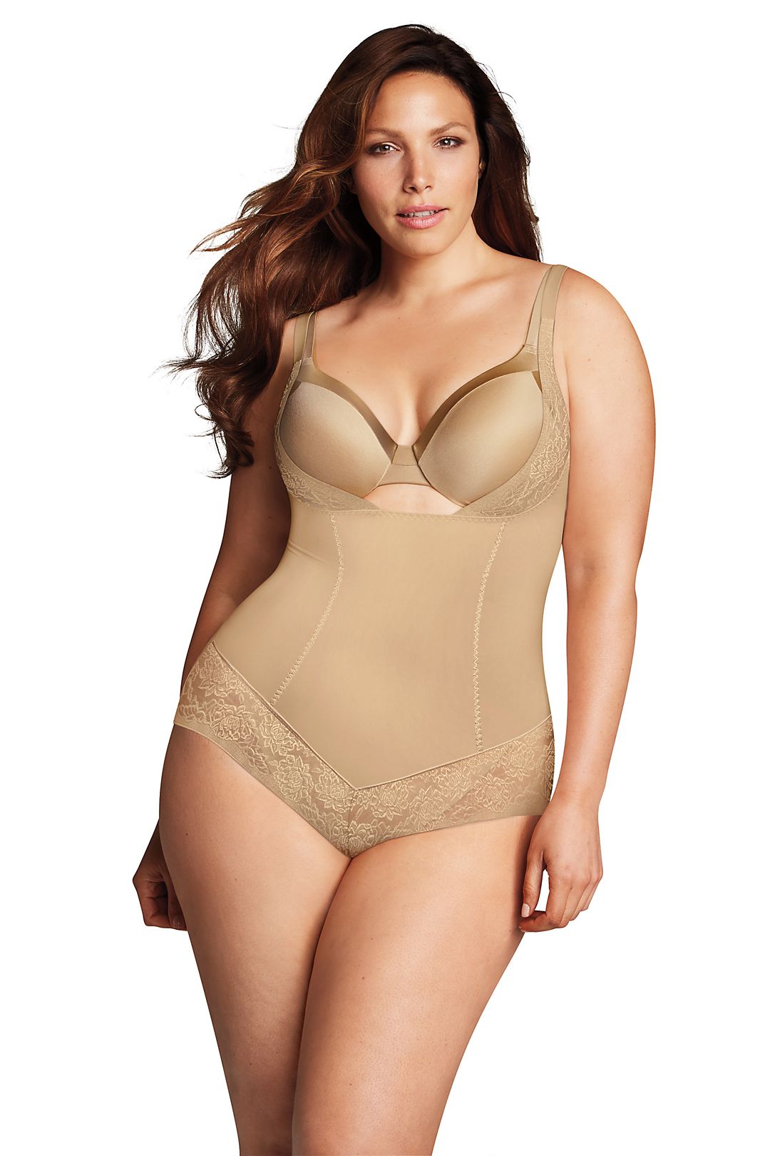 Maidenform Plus Size Firm Foundations Bodybriefer Image 3