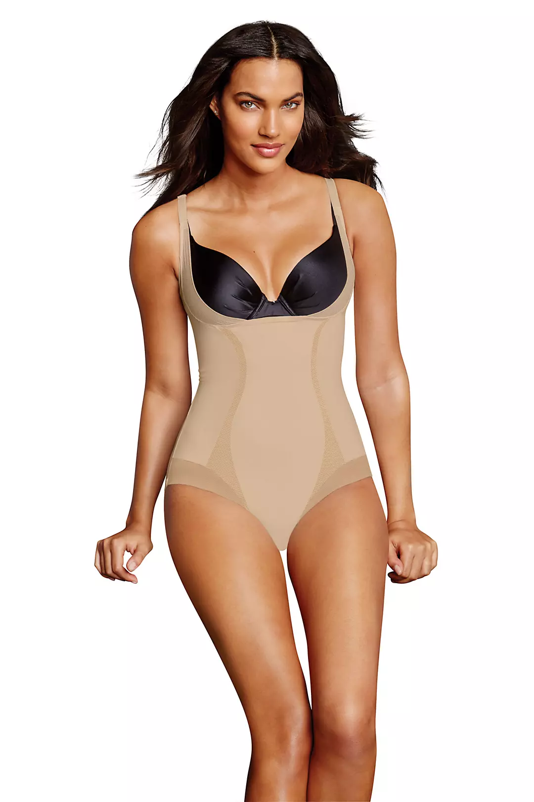 Maidenform Firm Foundations Open Bust Bodybriefer Image