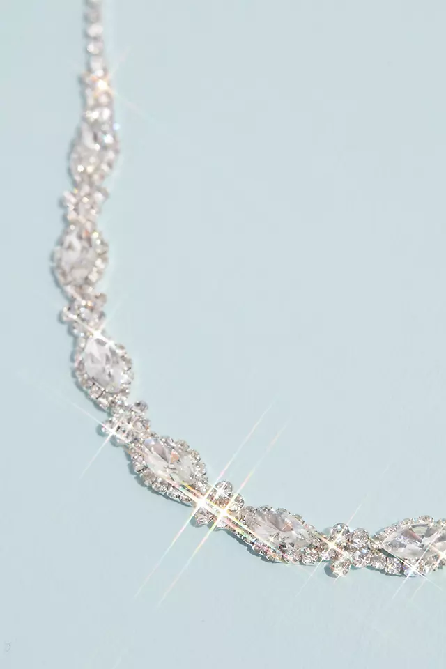 Mixed Crystal Quinceanera Matching Jewelry Set Image 3