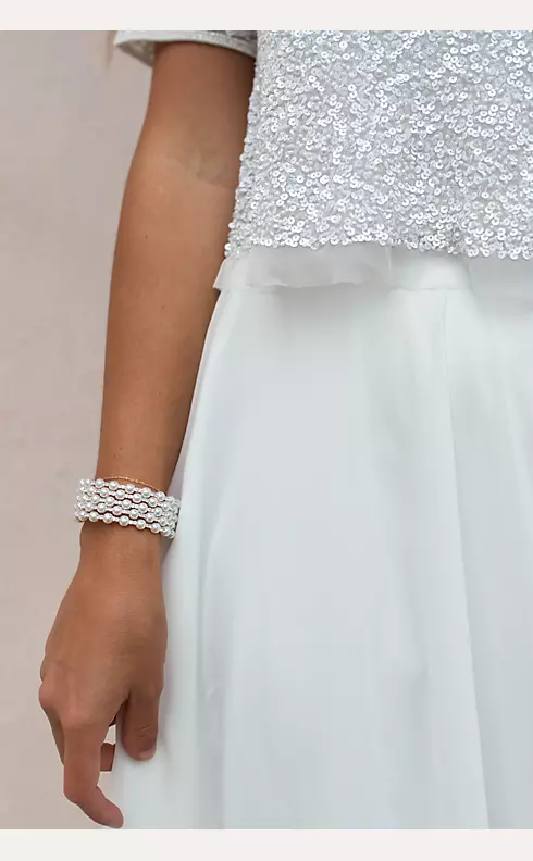 Tulle Wedding Separates Midi Skirt Image 6