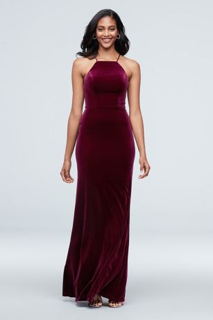 velvet bridesmaid dresses canada