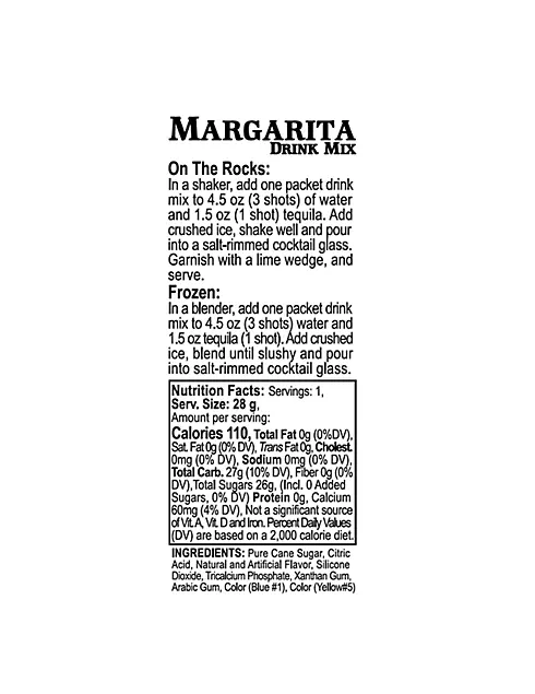 Margarita Drink Mix Favors with Catchy Sayings Image 3