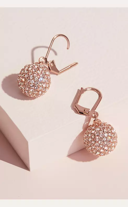 Swarovski Graphic Crystal Dangle Earrings, Bridal Jewelry