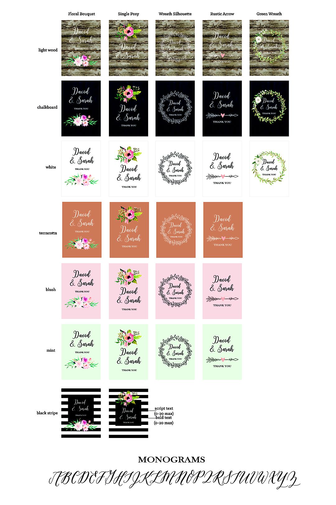 Personalized Floral Garden Playing Cards Image 3
