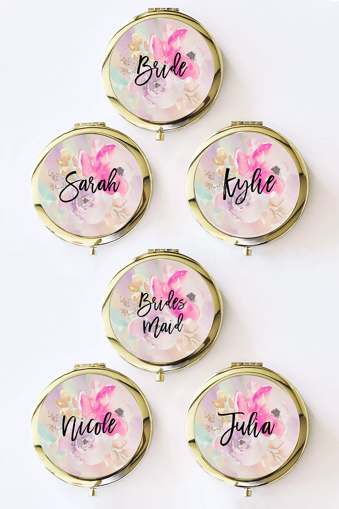 Personalized Floral Compacts Image