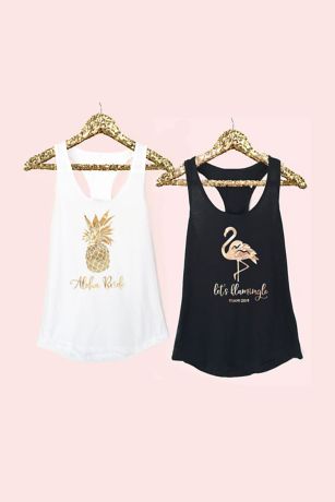 Personalized Tropical Tank Tops