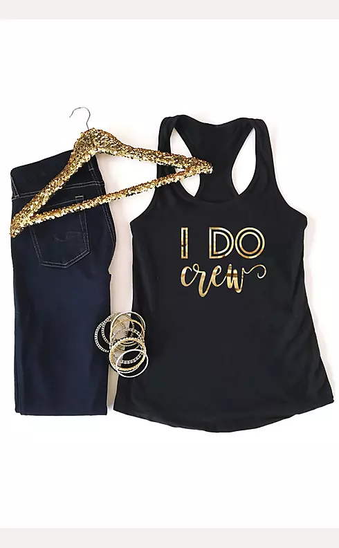Bridal Themed Party Tank Tops Image 3