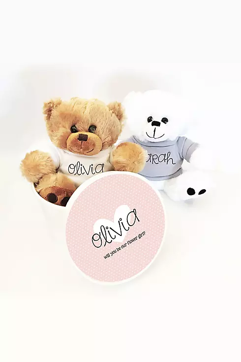 Personalized Teddy Bear with Gift Box Image 1