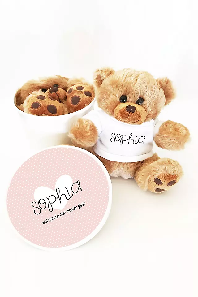 Personalized Teddy Bear with Gift Box Image 4
