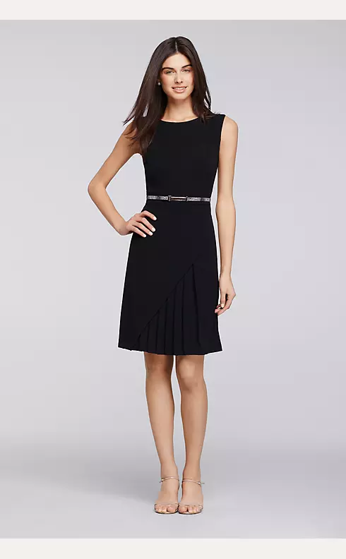 Calvin Klein Women's Belted Dress  Work dresses for women, Fit and flare  dress, Fashion