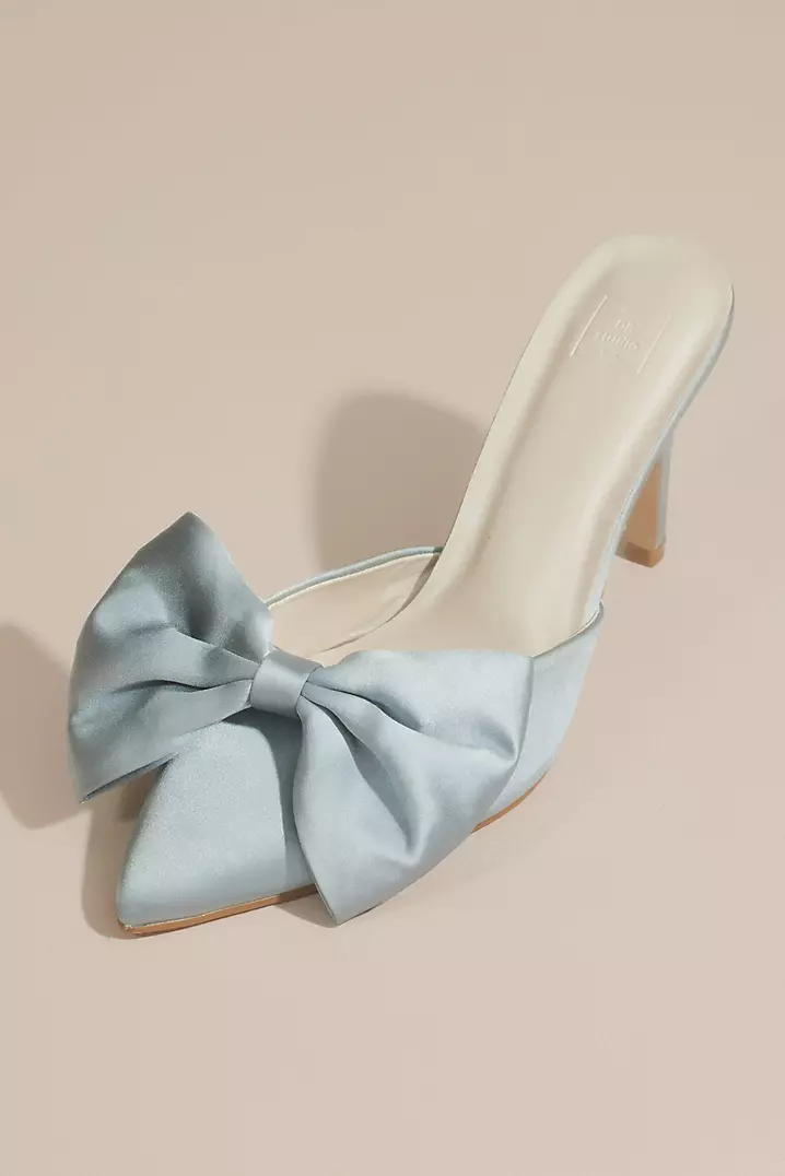 Chic Satin Upper Peep Toe Stiletto Heels Chic Satin Upper Peep Toe Stiletto Heels