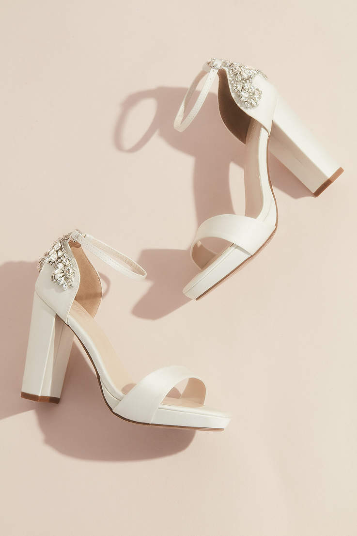 Ivory satin bridal bridesmaid Wedding shoes All sizes Available Style POSY 