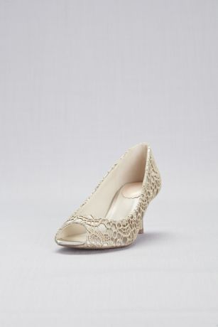 taupe bridesmaid shoes