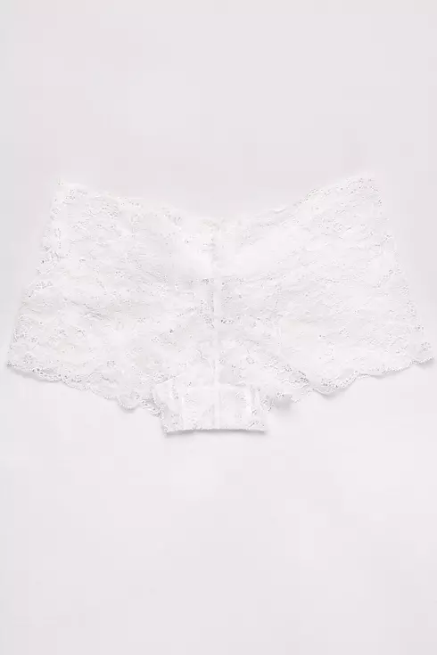 Lace Cheeky Brief with Bow Image 1
